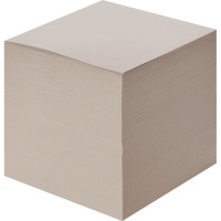 Блок-кубик запасной 9х9х9 белый бл., 12шт/уп.