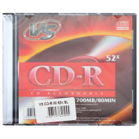  CD-R VS 700Mb 52x Slim Case VSCDRSL01 (/ - 20038)
