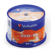  DVD-R() VERBATIM 4,7Gb 16x 50 Cake Box 43548 (/ - 5488)