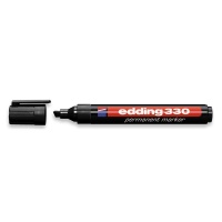 Маркер перманентный EDDING E-330/1 черный 1-5мм скошенный наконеч.