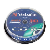   Verbatim CD-R 700MB 52x CB/10 43437 Extra Protect