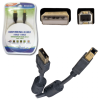  USB 2.0 A-B DEFENDER USB04-10PRO, 3, 2 ,   , 87431