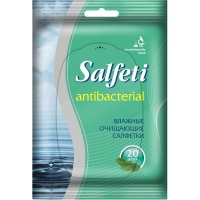 Салфетки влажные Salfeti д/рук антибактериальные 20шт./уп.