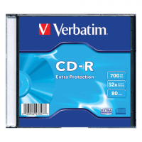  CD-R VERBATIM DL 700Mb 52 Slim Case 43347 (/-3477)