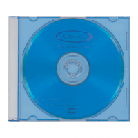  DVD+RW() VERBATIM 4,7Gb 4x Color Slim Case 43297 (/-2975)