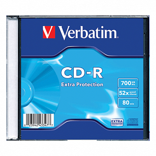  CD-R VERBATIM DL 700Mb 52 Slim Case 43347 (/-3477)