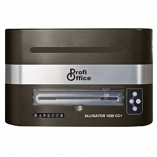 Уничтожитель документов ProfiOffice Alligator 1020 СС+, 3 ур.секр., 3,8х40мм, 20лист Уничтожитель документов ProfiOffice Alligator 1020 СС+, 3 ур.секр., 3,8х40мм, 20лист